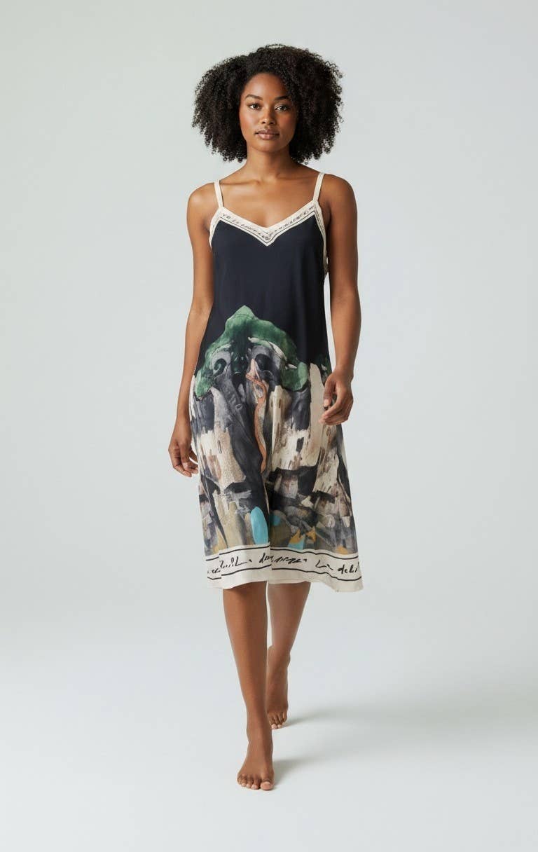 Vienna Bliss Midi Dress