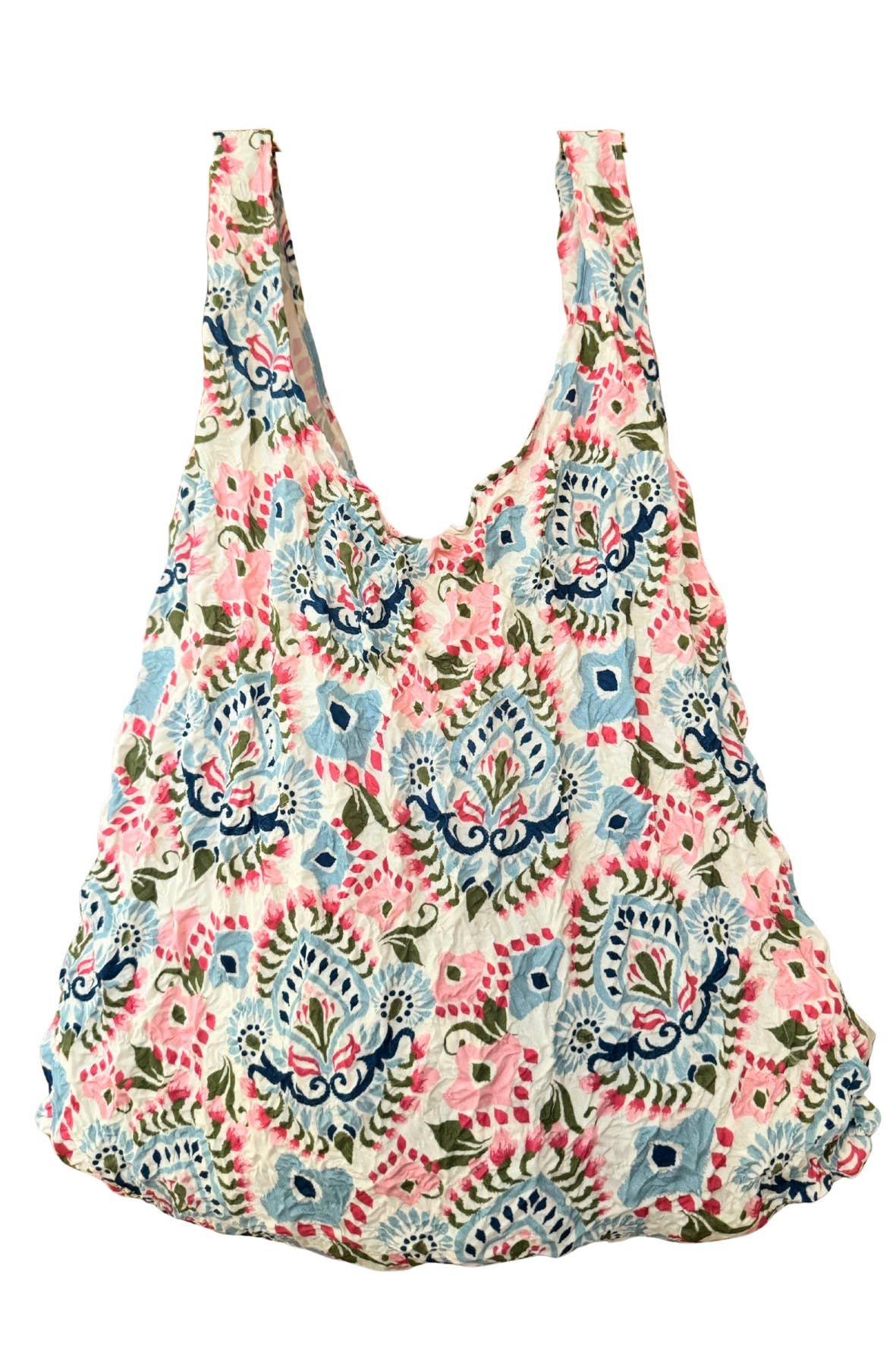 Tote Bag Eco Sustainable Floral Paisley