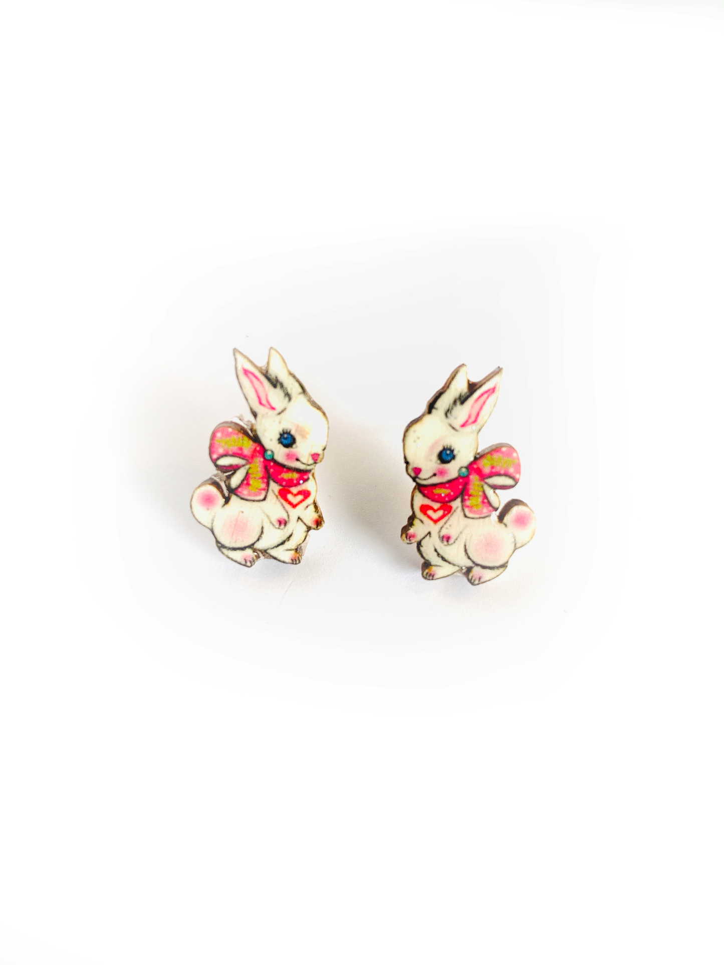 Rosie Rose Parker - Rabbit bunny studs