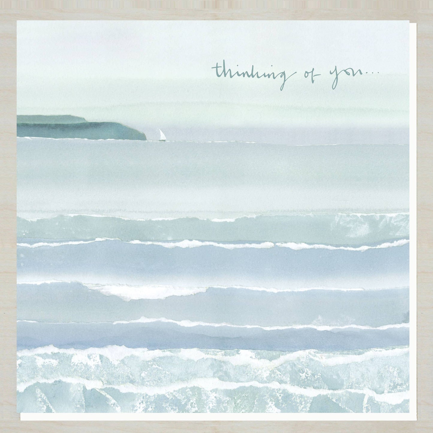 Windsock Press - Sympathy/Condolence/Thinking of You Card (distant sails)