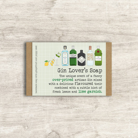 Dandelion Stationery - Gin Lover's Soap - Humorous Soap Gift