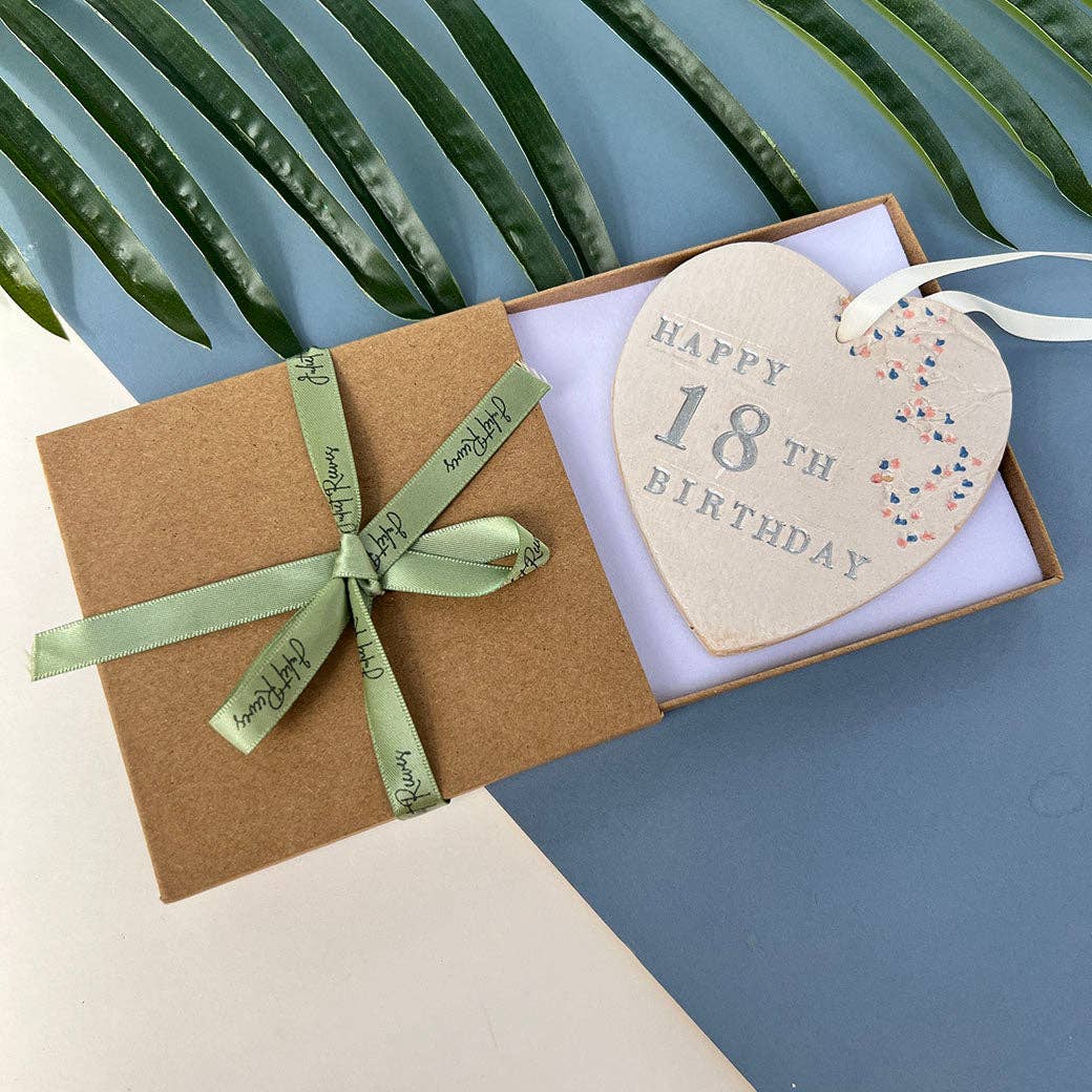18th Birthday Hanging Heart