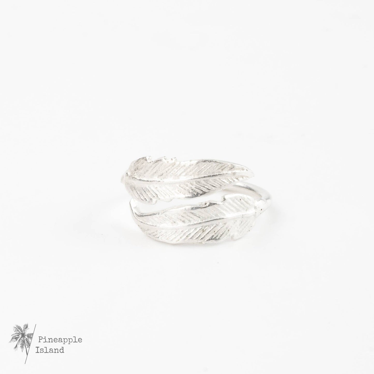 Pineapple Island - Bocca Feather Ring, Adjustable Ring,  by Pineapple Island - ST-022