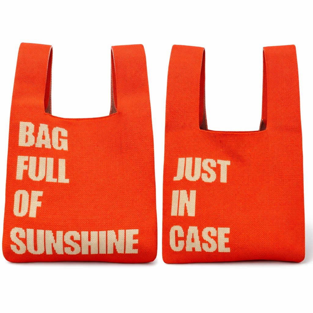 Tokeii Ltd - Bag Full of Sunshine - Knitted Bag