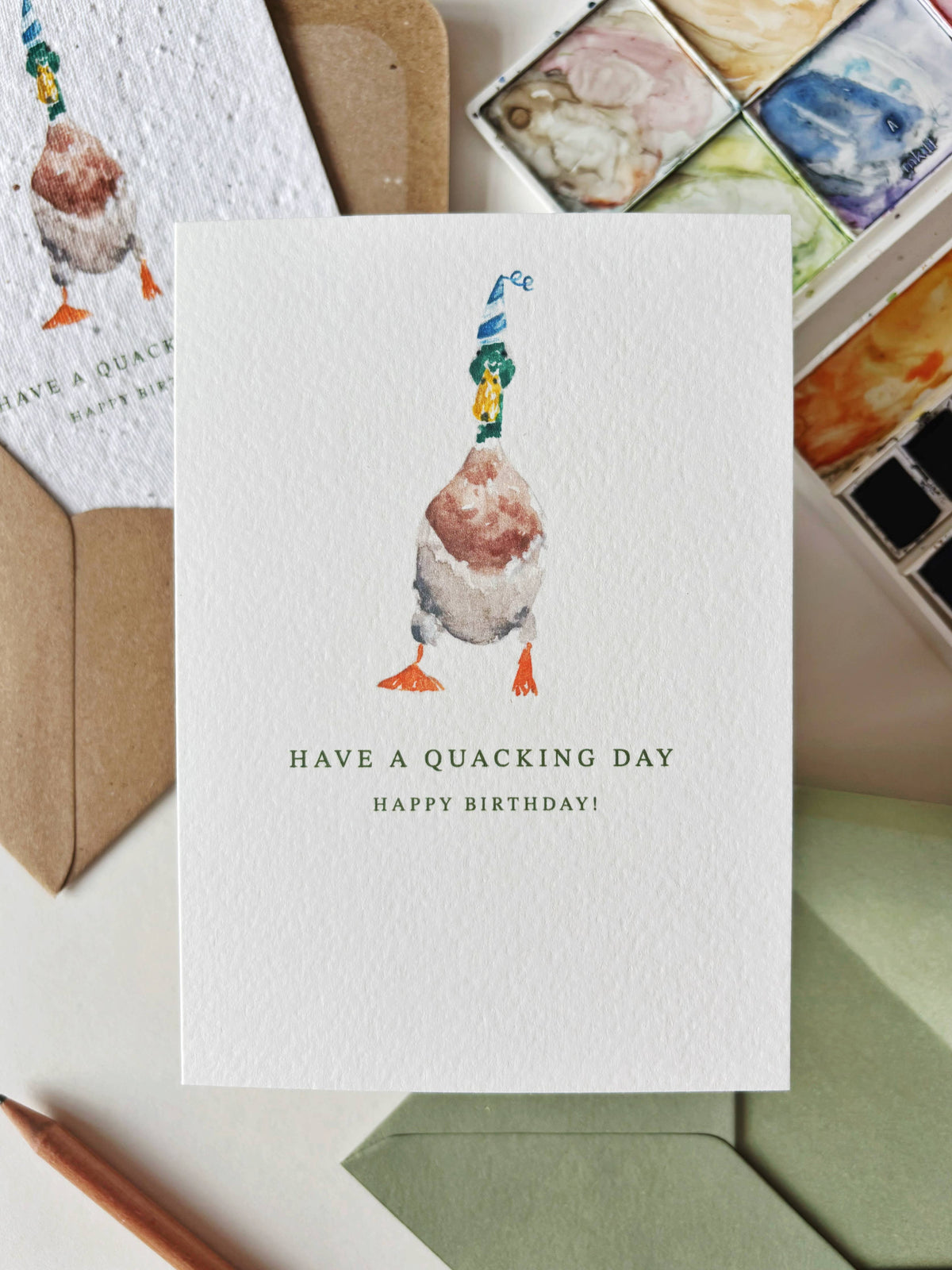 Honey & Incense - Quacking Birthday Card | Quacking Puns