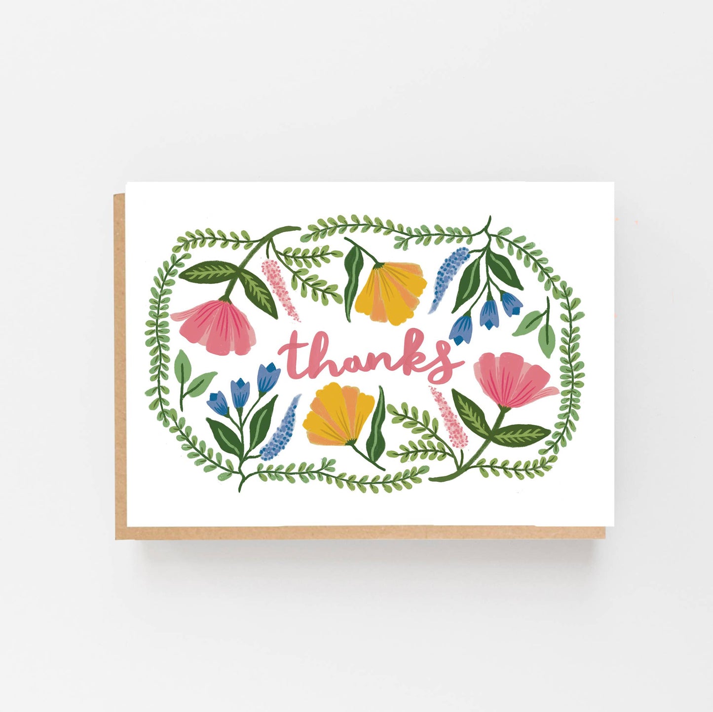 Lomond Paper Co - Thank You Card NEW FOLK
