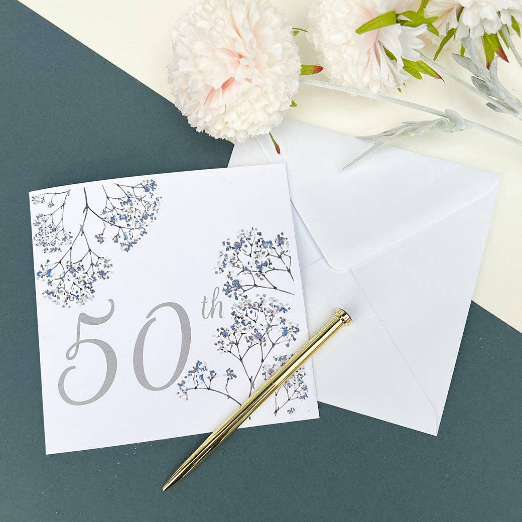 50th Birthday Hanging Heart