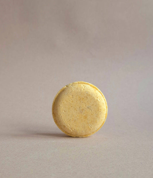 The Vely Soapery - Vegan Solid Shampoo with Argan Oil, Yellow Clay and Lemon