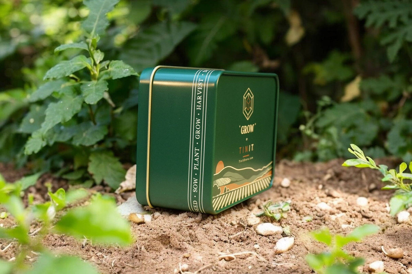 TINIT's Gardening Seed Storage Tin