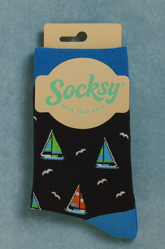 Socksy - Sailing Organic Cotton Socks
