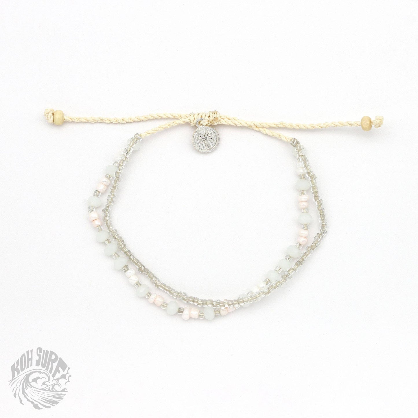 Pineapple Island -  Kanawa Beach Beaded Bracelet, Surf Bracelet by Koh Surf : Summer Tones