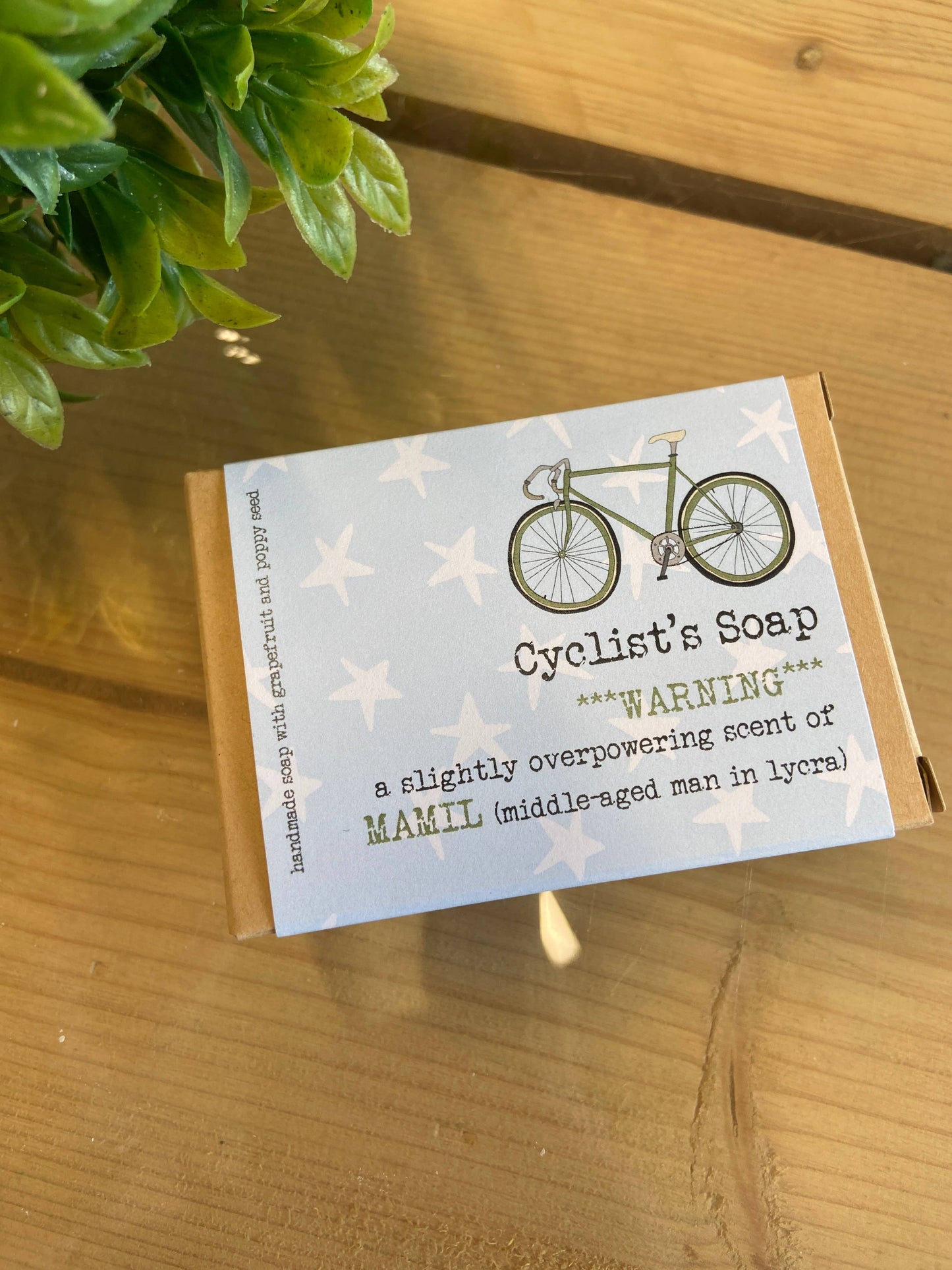 Dandelion Stationery - Cyclist's Soap - MAMIL - Humorous Soap Gift