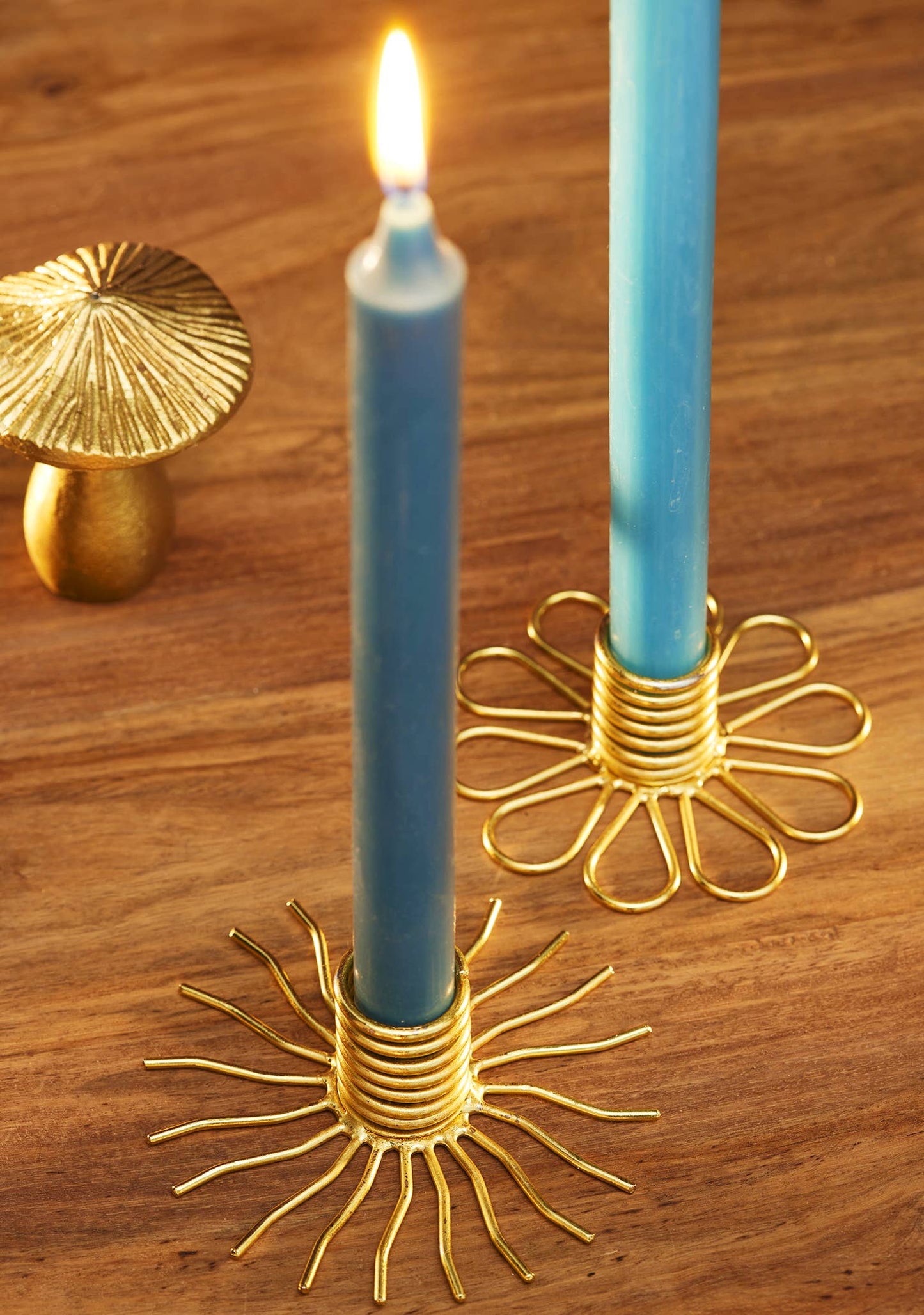 Namaste - Sun/Petal Candlestick Holder