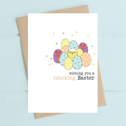 Dandelion Stationery - Have A Cracking Easter - Greetings Card