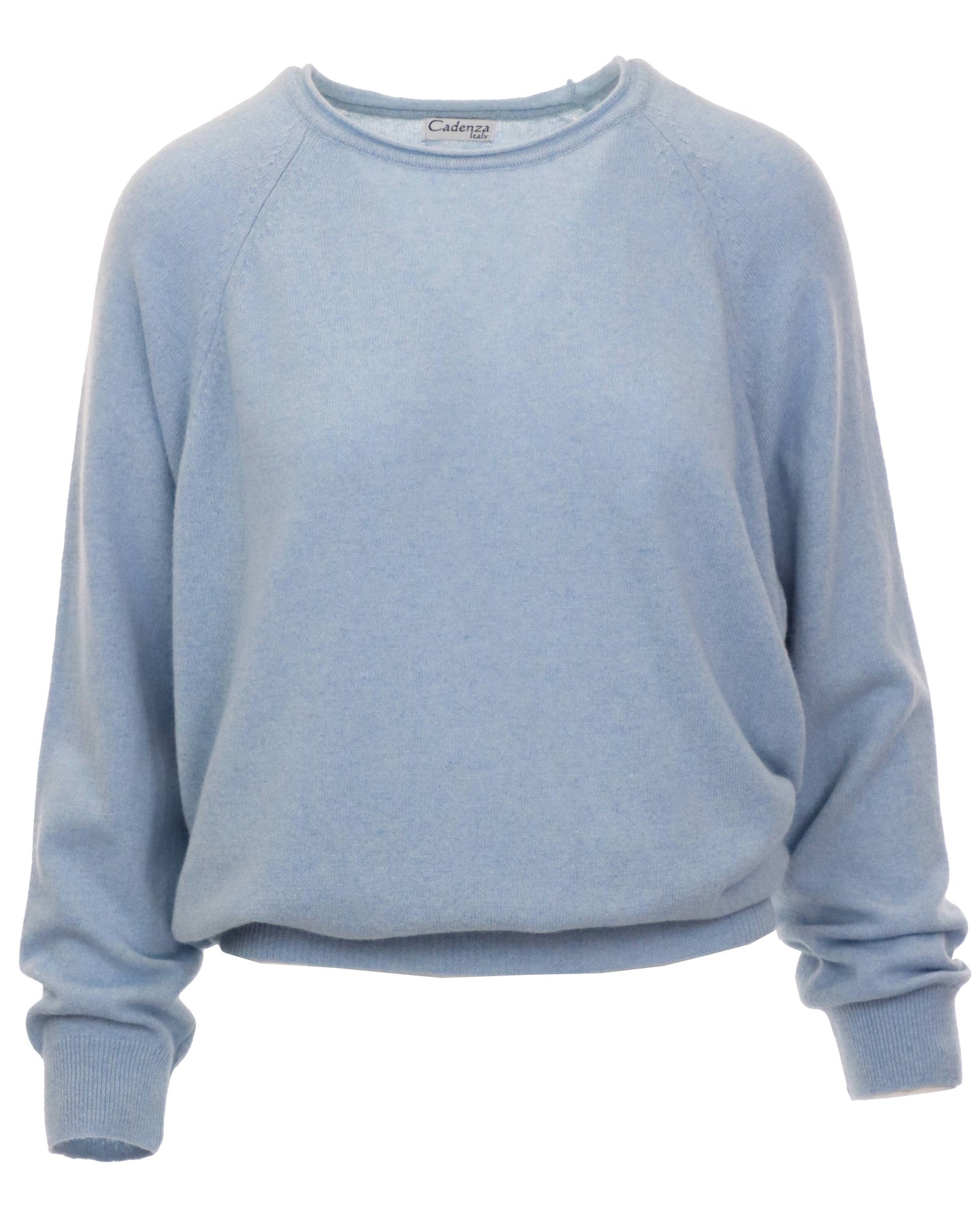 Cadenza Italy Ltd - Cashmere Blend Raglan Sleeve Jumper