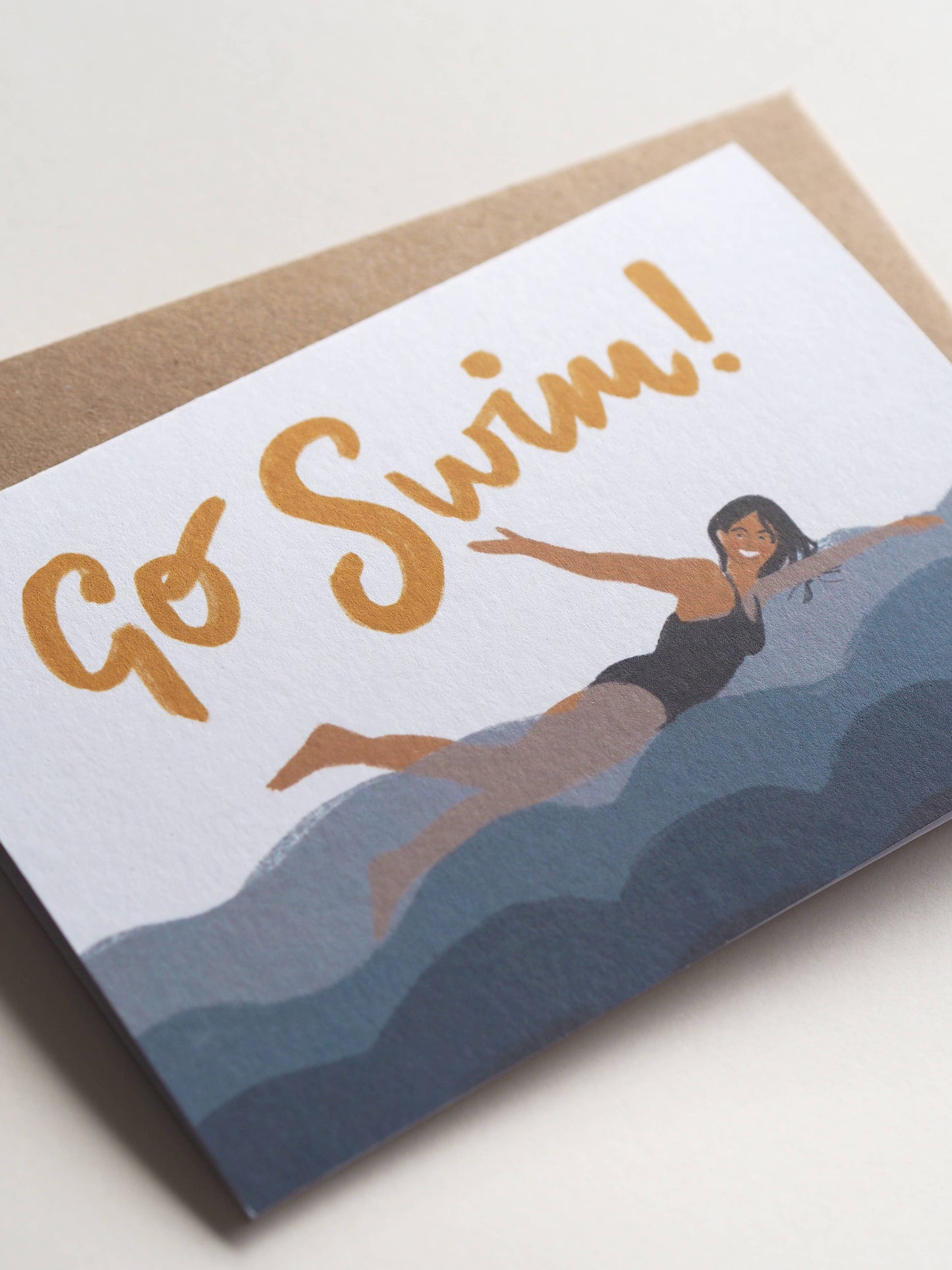 Go Swim! Wild Swimmer Adventure Card