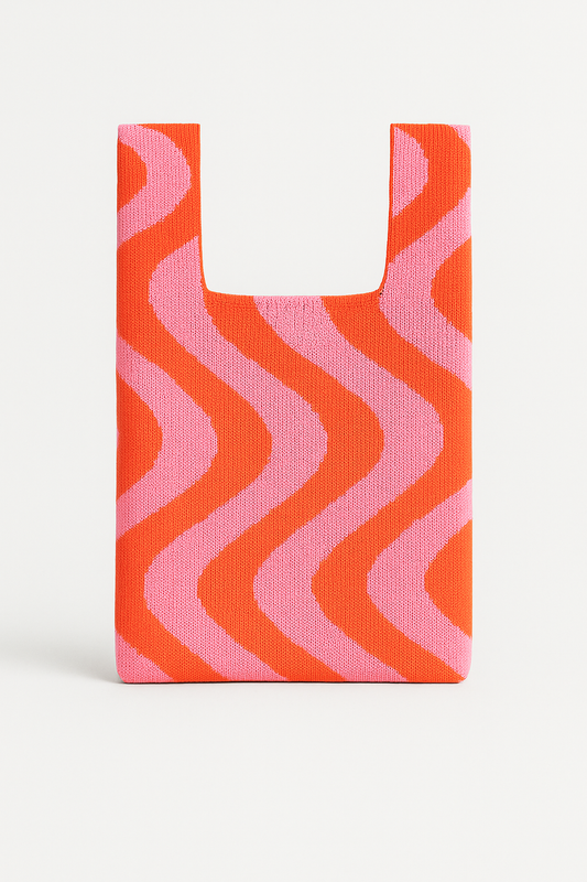 Tokeii Ltd - Sunset Swirl - Knitted Bag