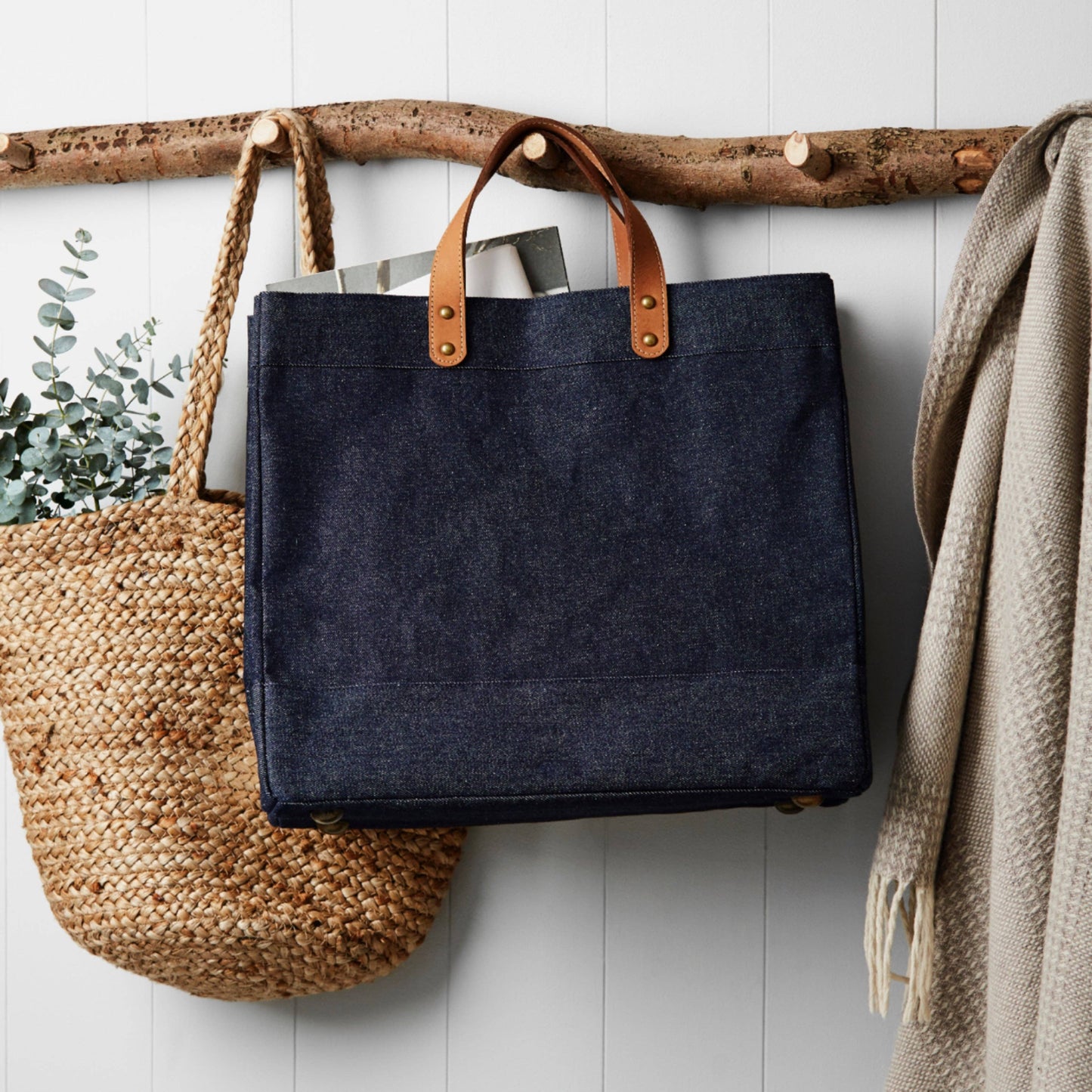 Tillyanna - Original Market Tote - Denim