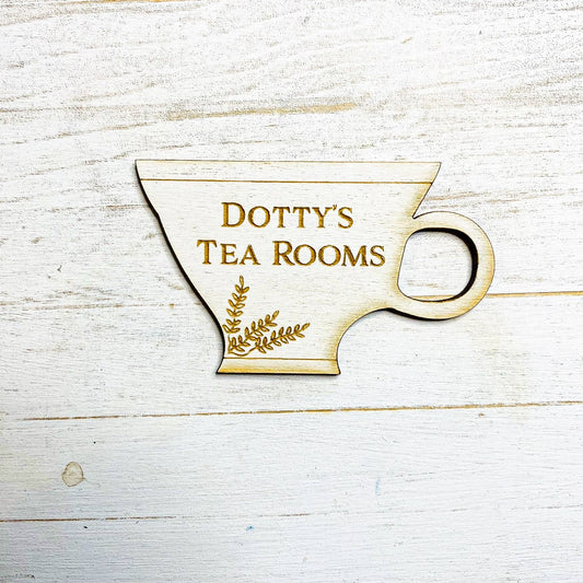 Gorgeous Little Bits - Ann's Pantry Teacup Magnet