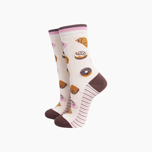 Bakery Women's Bamboo Socks in Cream