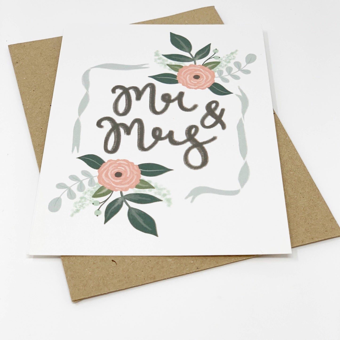 Lomond Paper Co - Mr & Mrs Wedding Day Card