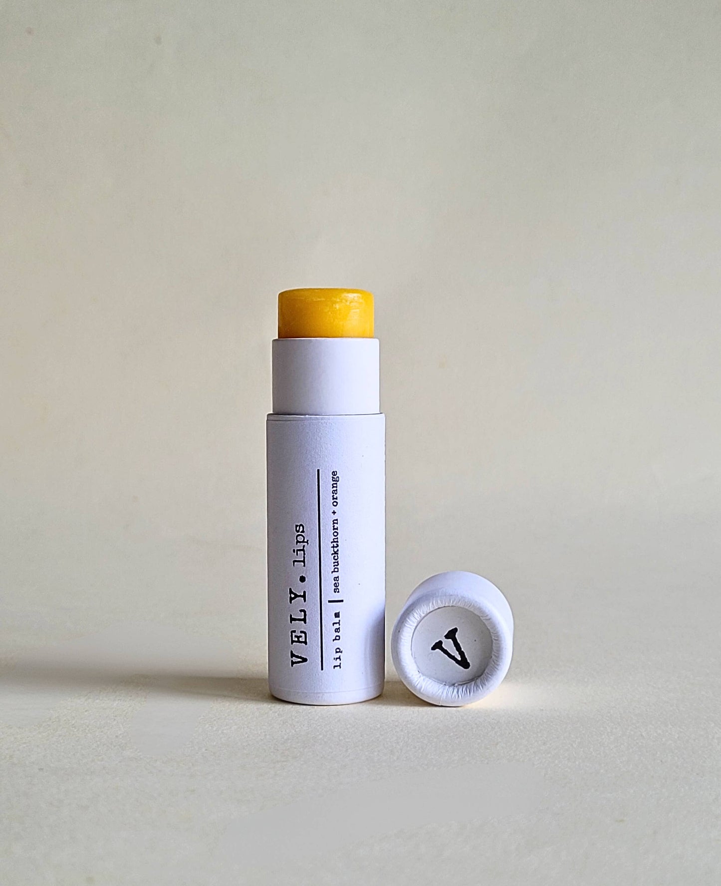 The Vely Soapery - Sea Buckthorn and Orange Natural Vegan Lip Balm