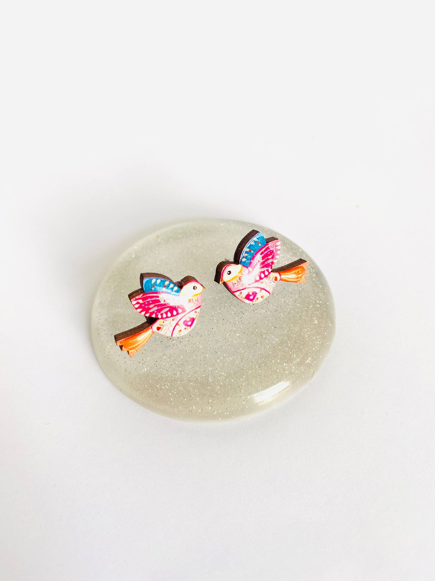 Rosie Rose Parker - Bird summer studs