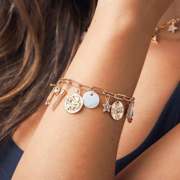 Verdivine - Moon and Star Bracelet