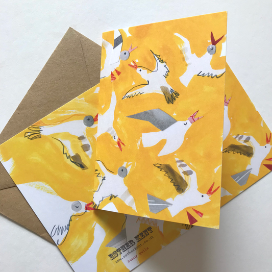Esther Kent Design - Sunny Gulls Card