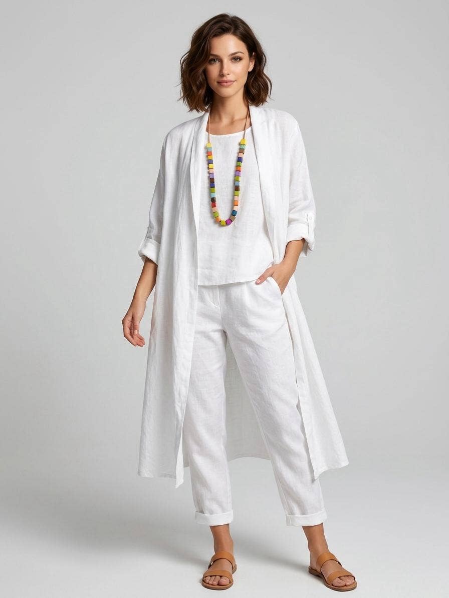Paradise Linen Jacket