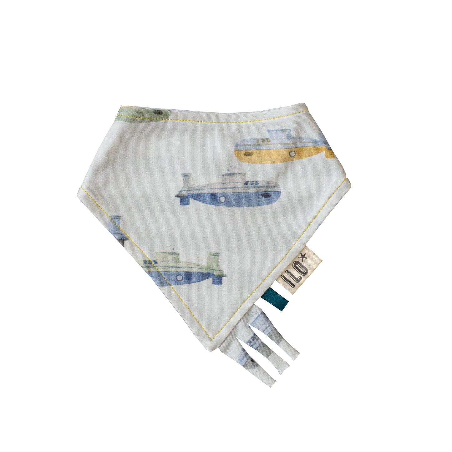 ILO Submarines Organic Reversible Bandana Bib