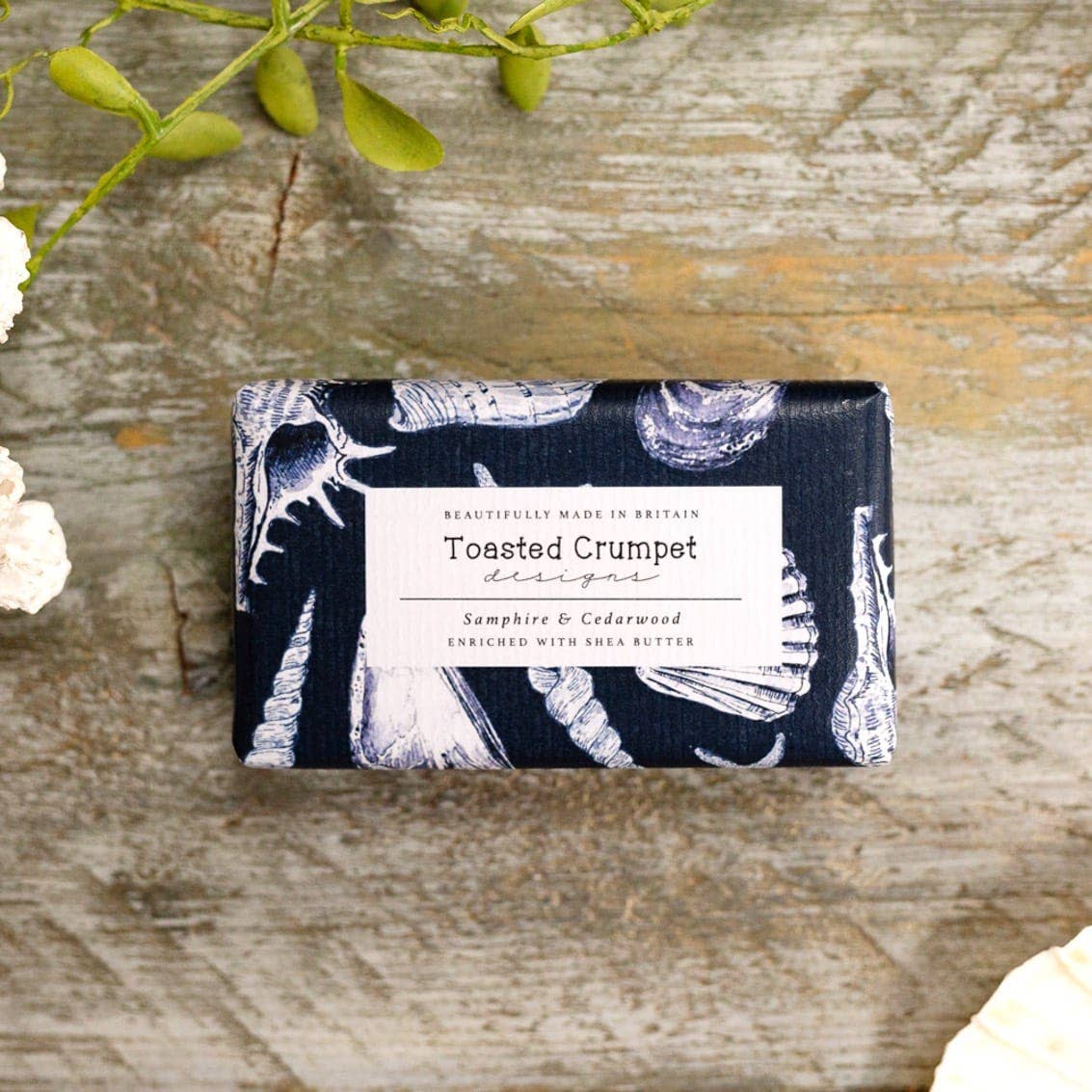 Toasted Crumpet - Samphire & Cedarwood Soap (Coastal Collection)