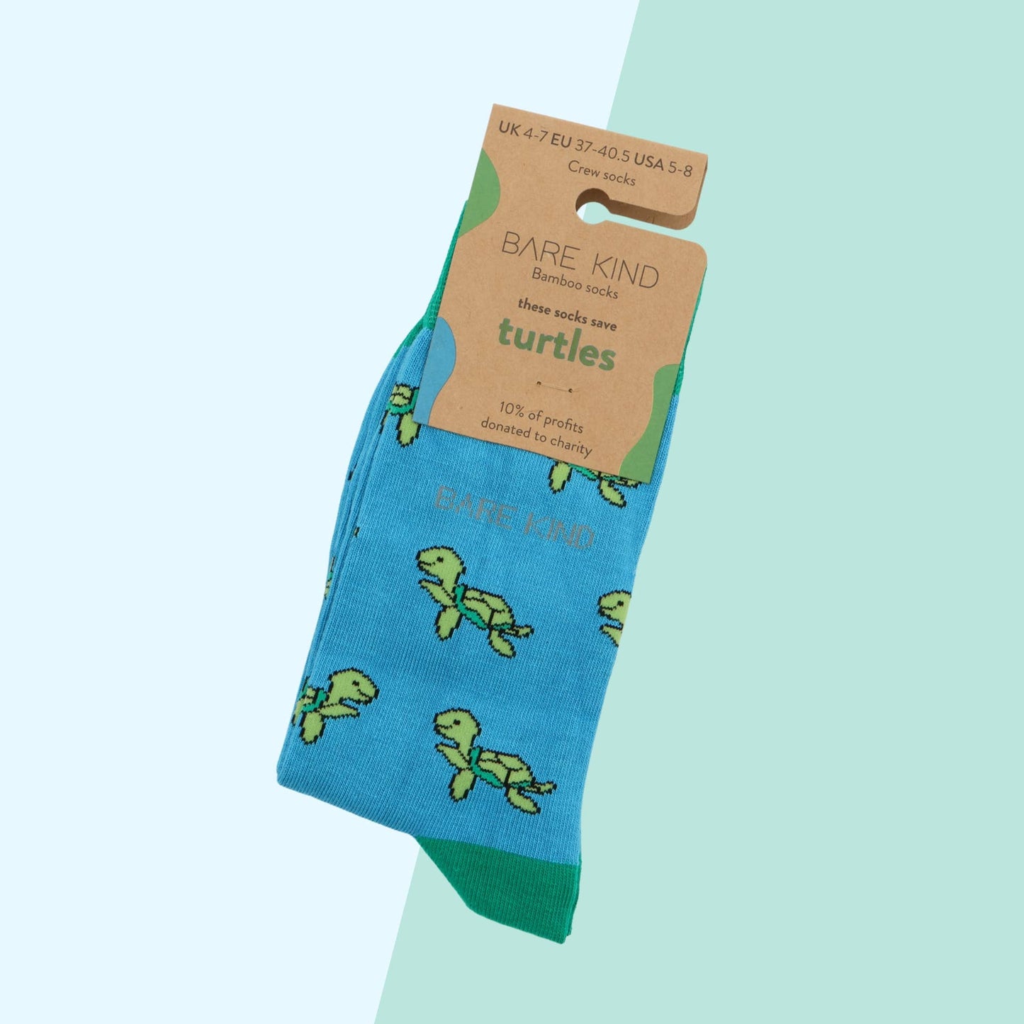 Bare Kind - Turtle Socks