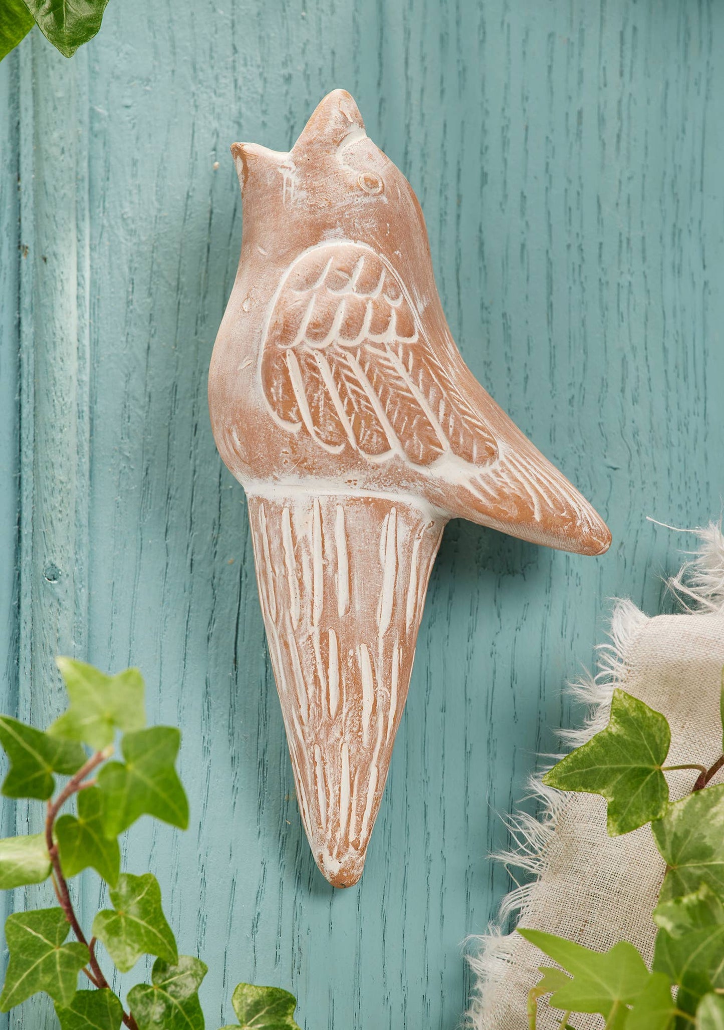 Namaste - Terracotta Bird Plant Watering Spike