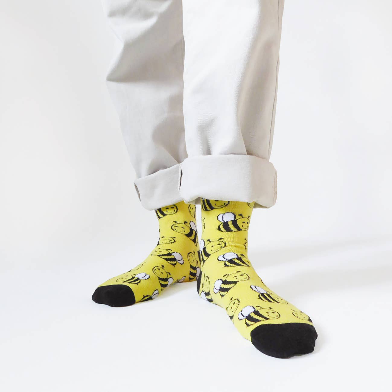 Bare Kind - Yellow Bee Socks