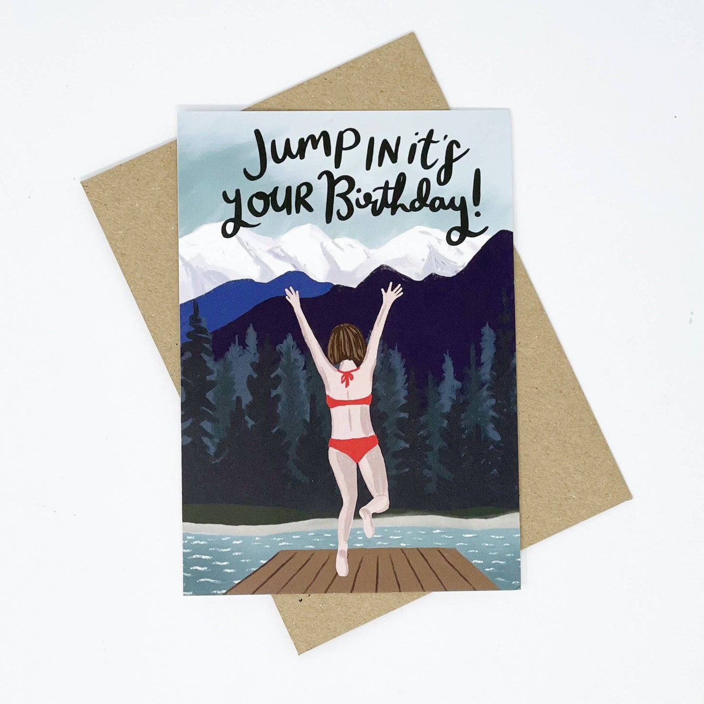 Lomond Paper Co - Jump In It's Your Birthday Card