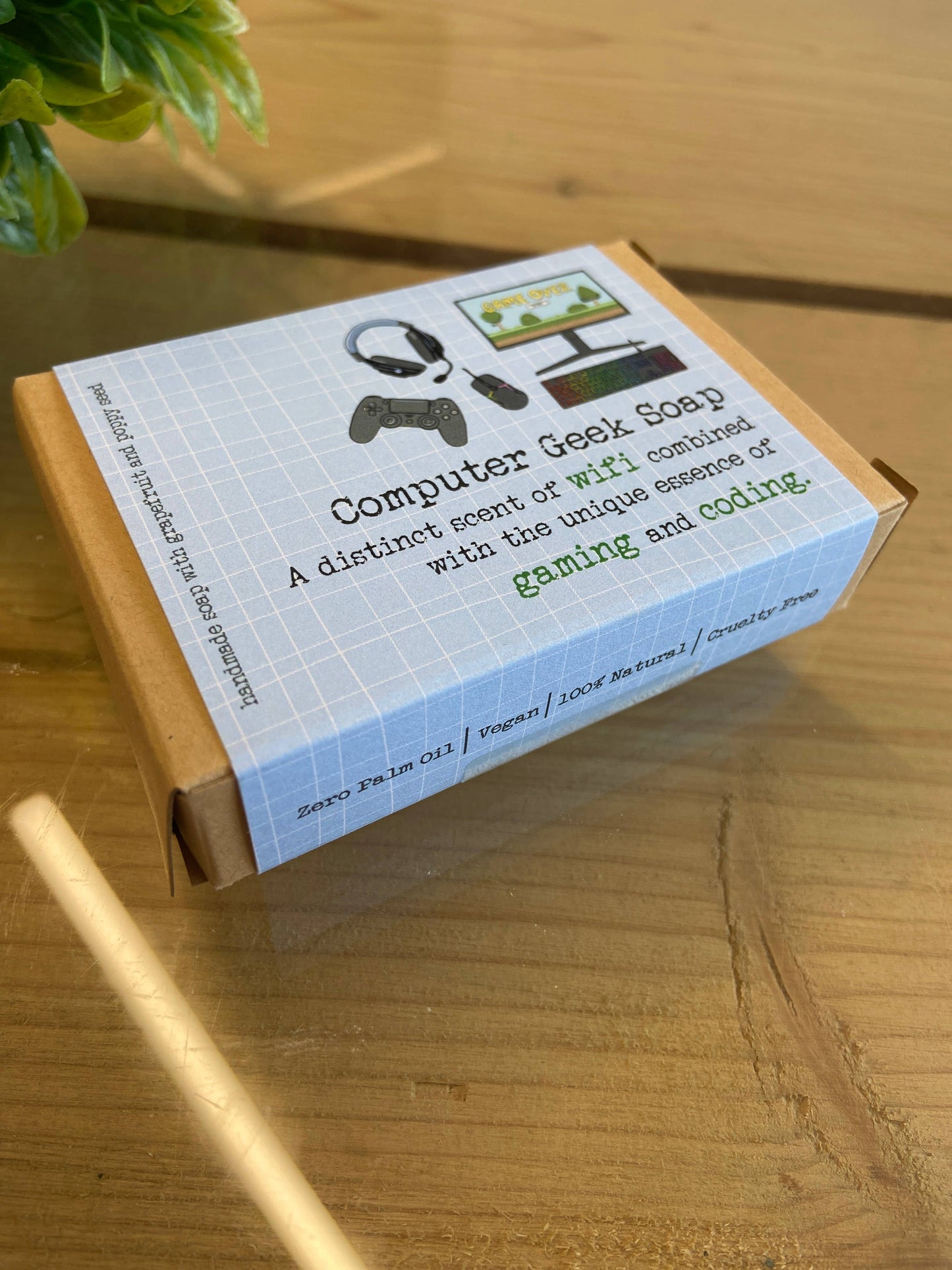Dandelion Stationery - Computer Geek Soap - Humorous Soap Gift