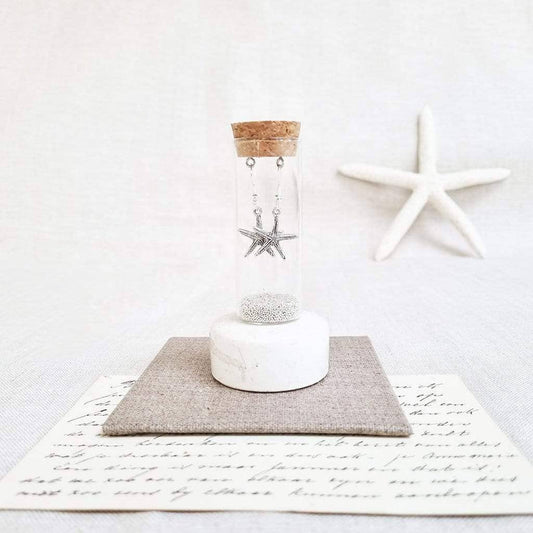 Zamsoe - Starfish Earrings in a Bottle