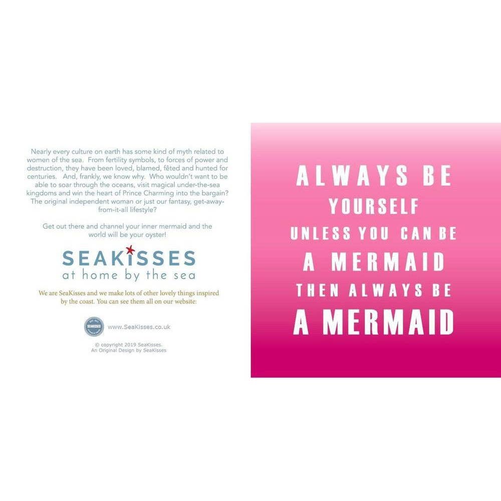 Mermaid - Greeting Card