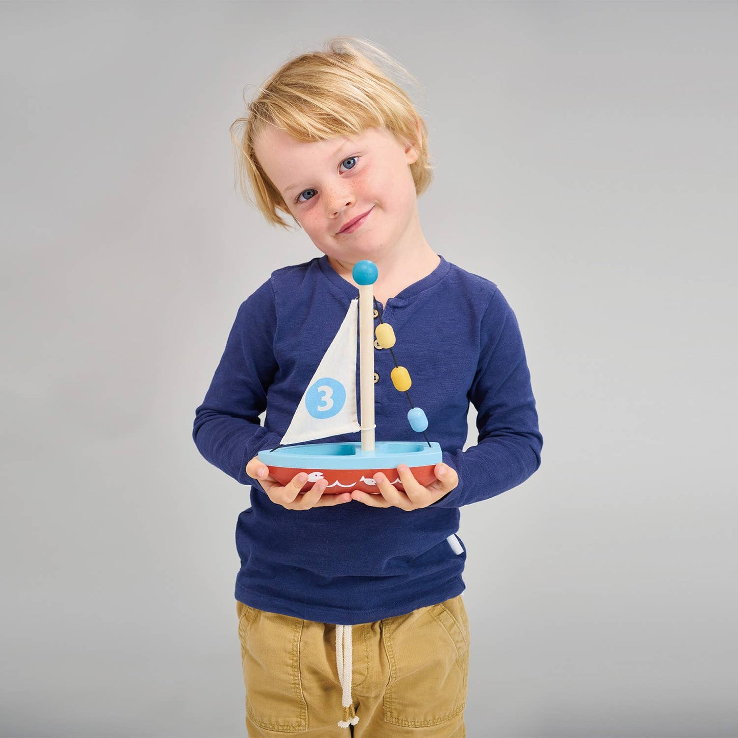 Threadbear Design UK - Mentari Wooden Sailing Boat