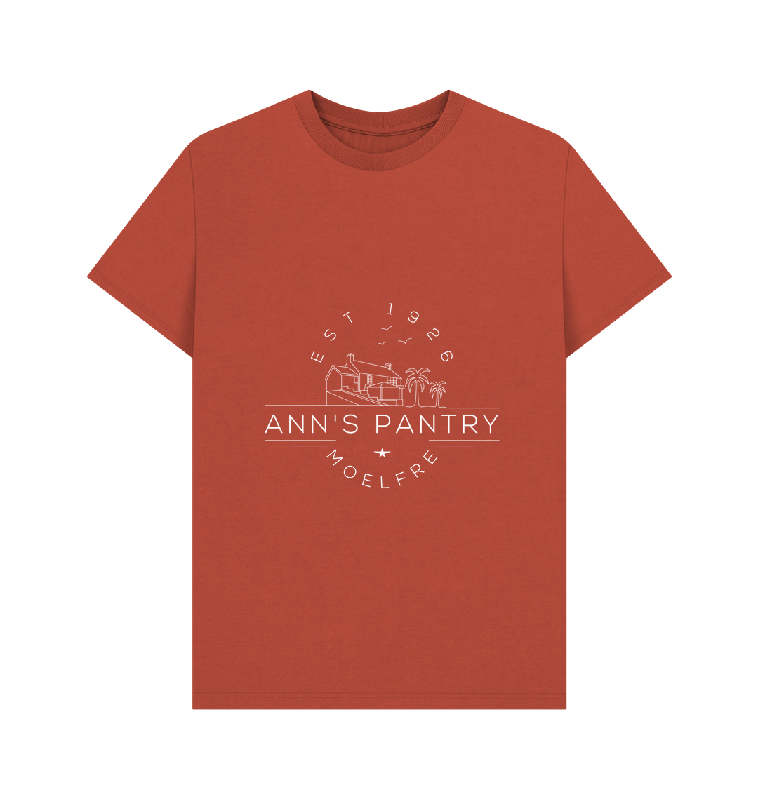 Rust Ann's Pantry Unisex Logo 1 T-shirt