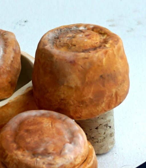 Merryfield Pottery - Merryfield Pottery Pork Pie Bottle stopper