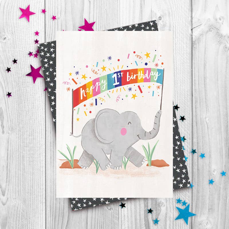 Animal Magic - Age 1 - Greetings Card