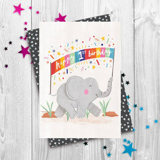 Animal Magic - Age 1 - Greetings Card