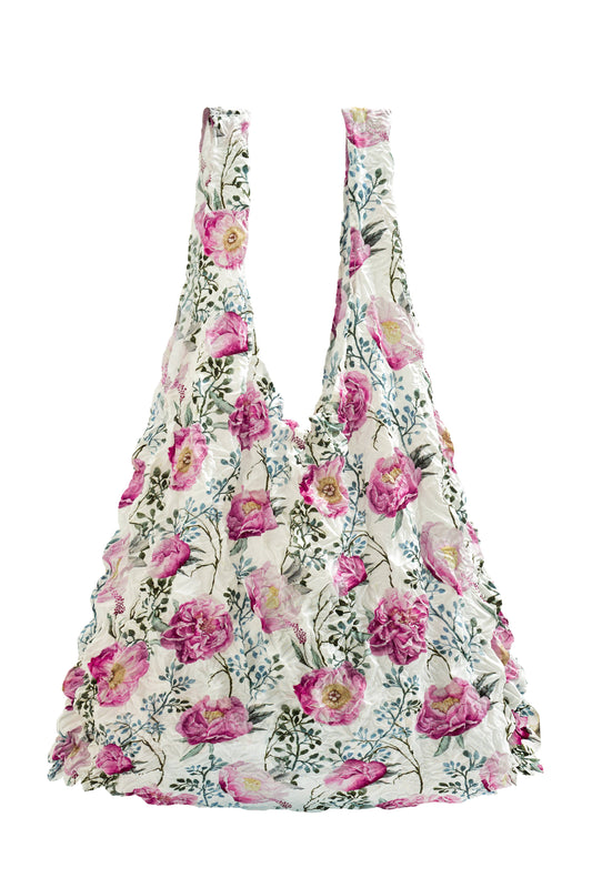 Tote Bag Eco Sustainable Floral POPPALICIOUS