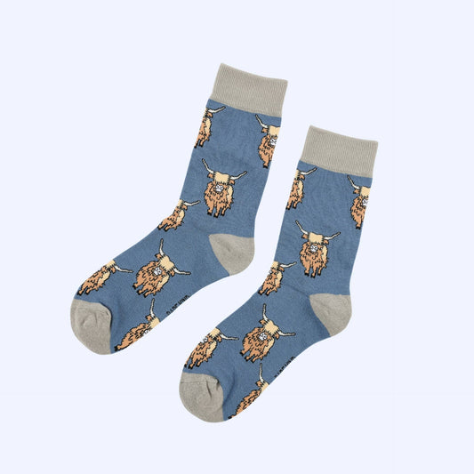 Bare Kind - Highland Cow Socks