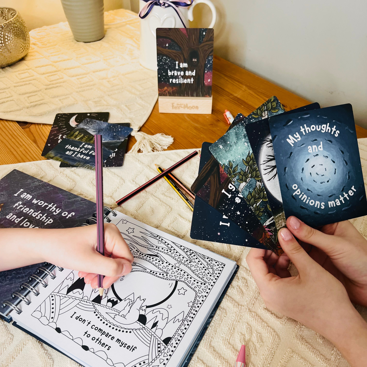 Fox under the Moon - Children's Journal for Feelings & Emotions