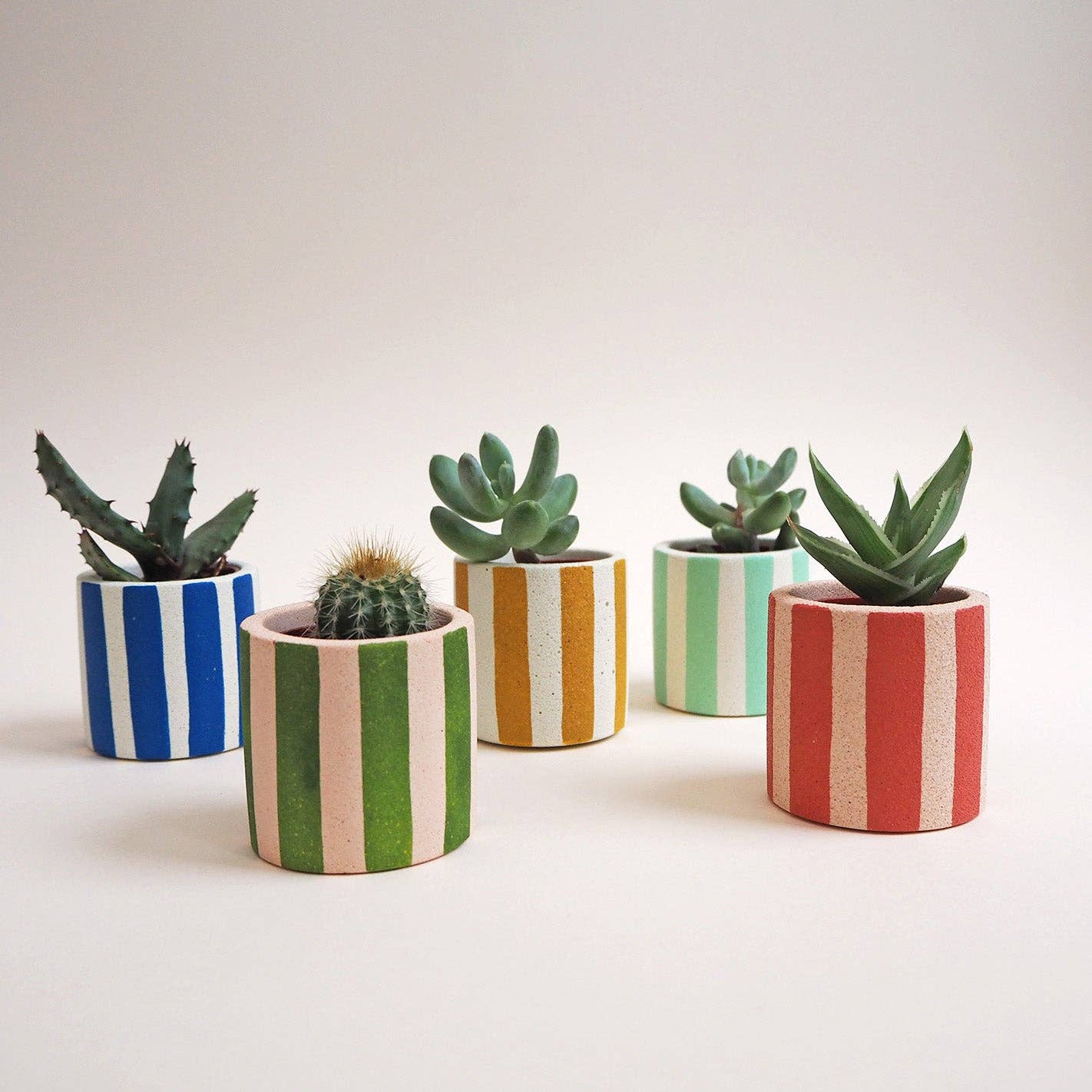 Hello Marilu Mini Stripy Pot