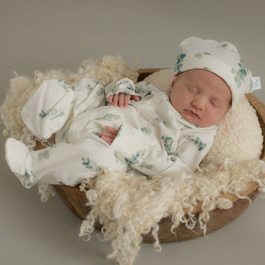 Ciconia Organics Eucalyptus Sleepsuit: 3-6M