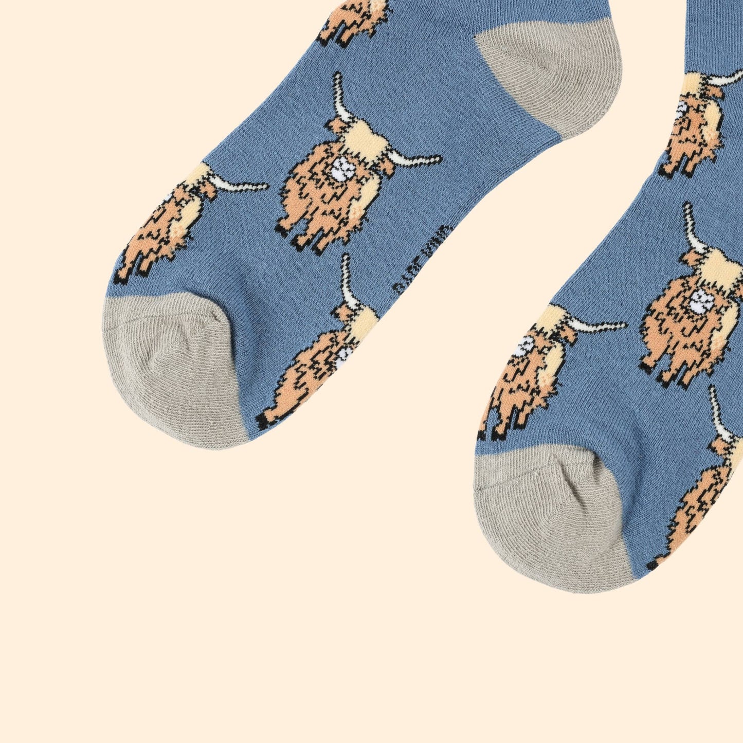 Bare Kind - Highland Cow Socks